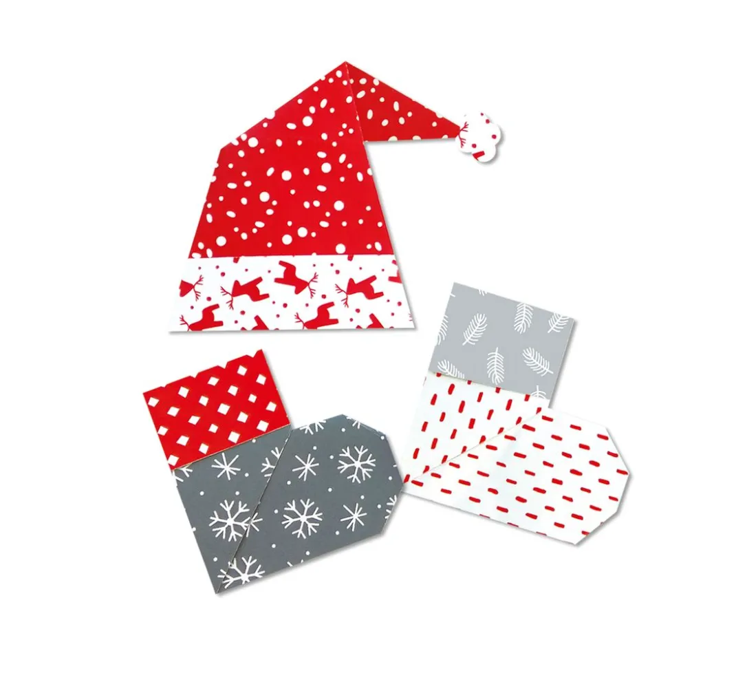 URSUS Origami & Papier Falten|Falt- & Origamipapier>Faltblätter "Nordic Christmas"