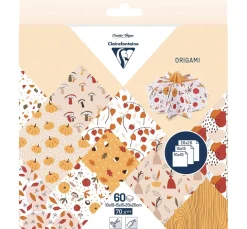 Clairefontaine Origami & Papier Falten|Falt- & Origamipapier>Faltpapier-Sortiment "Herbst"