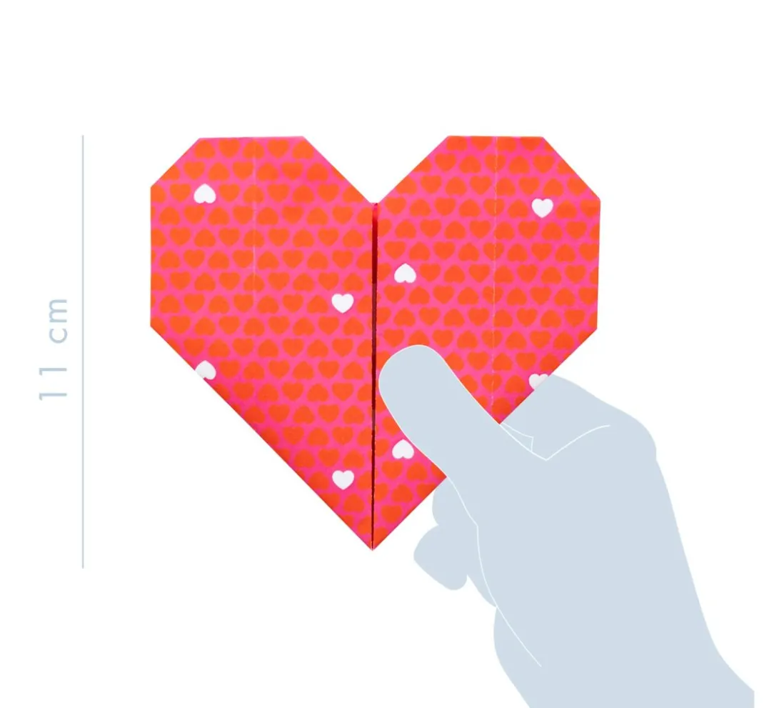 My Mandarine Origami & Papier Falten|Falt- & Origamipapier>Faltpapier-Sortiment "Paper Love"