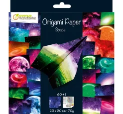 Kinder My Mandarine Papier|Origami & Papier Falten>Faltpapier-Sortiment "Space"