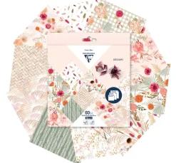 Clairefontaine Origami & Papier Falten|Falt- & Origamipapier>Faltpapier-Sortiment "Trockenblumen"