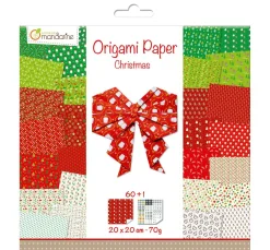 My Mandarine Papier-Bastelsets|Falt- & Origamipapier>Faltpapier-Sortiment "Weihnachten"