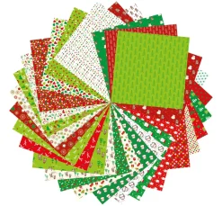 My Mandarine Papier-Bastelsets|Falt- & Origamipapier>Faltpapier-Sortiment "Weihnachten"