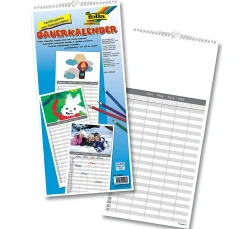 folia Kalender & Bullet Journal|Kalender>Familien Terminplaner, ca. 23 x 49 cm