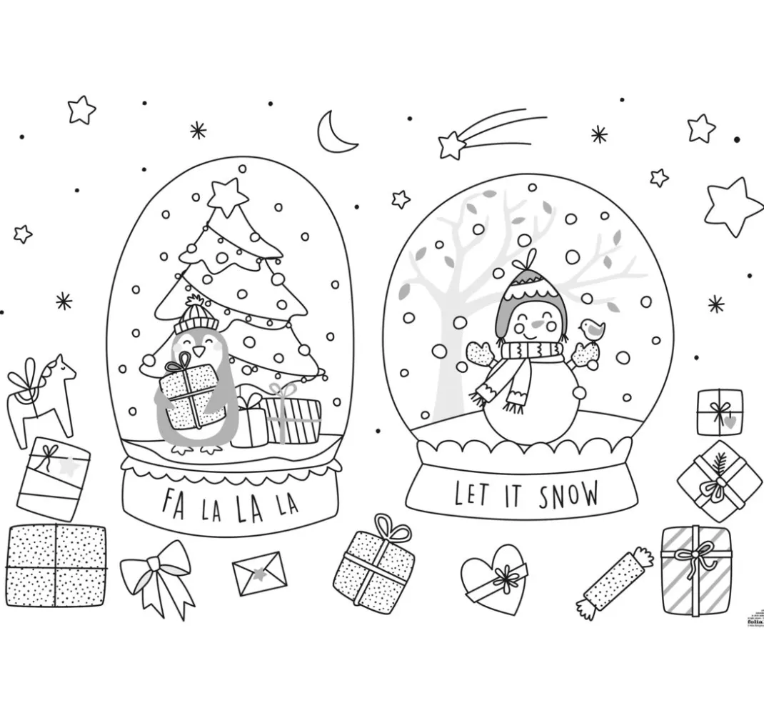 folia Malvorlagen|Glas- & Porzellanmalerei>Fensterbilder Vorlagen "Cosy Winter"