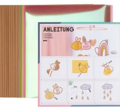 Kinder folia Papier-Bastelsets|Kindermobilés>Fensterbilder-Bastelset "Magic"