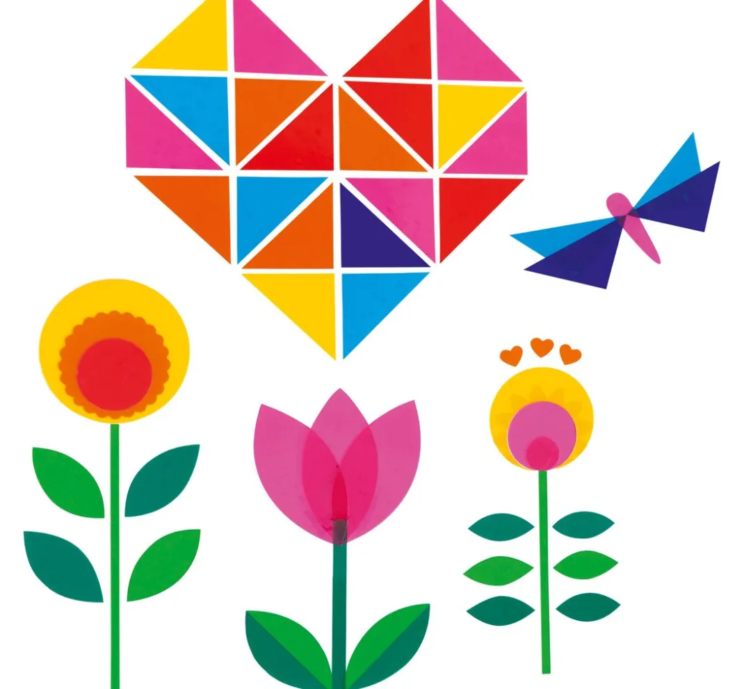 folia Selbstklebende Bastelfolie|Bastelfolie>Fensterfolie, 10 Farben sortiert