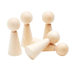 Kinder VBS Marionetten & Figuren|Holz, Mdf & Pappmaché>Figurenkegel