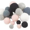 Kinder folia Pompons|Bastelzubehör>Filzkugeln, 25 Stück