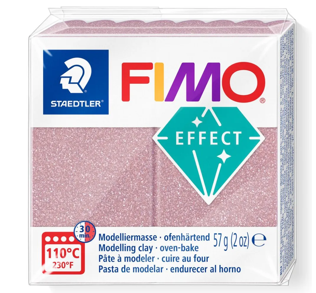 Kinder FIMO Modelliermasse|Modellieren>effect "Glitter"