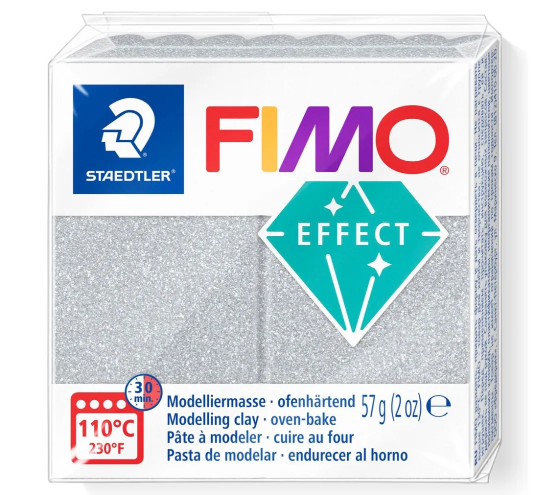 Kinder FIMO Modelliermasse|Modellieren>effect "Glitter"