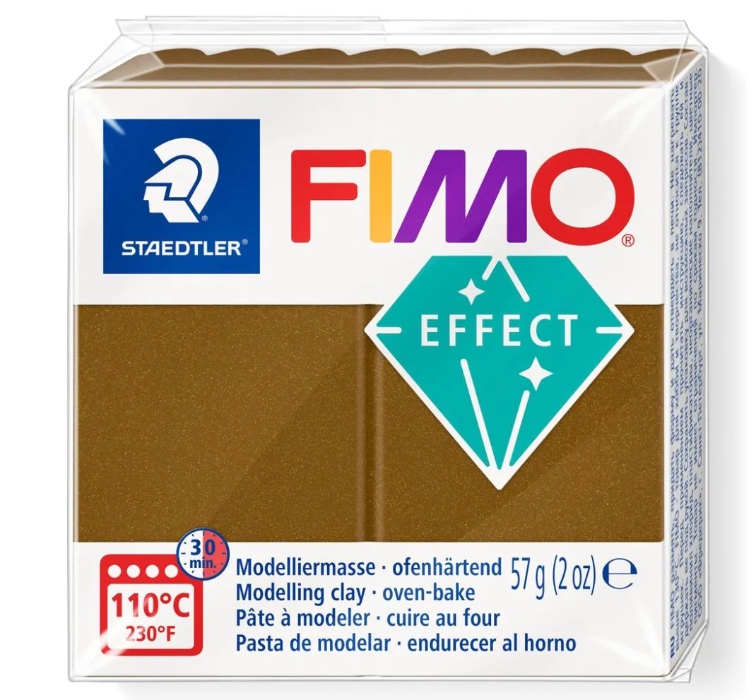 Kinder FIMO Modelliermasse|Modellieren>effect "Metallic"