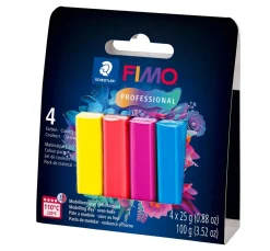 FIMO Sets|Modellieren>Professional Materialpackung, 4 Farben