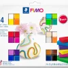 Kinder FIMO Modelliermasse|Modellieren>soft Materialpackung "Basic", 600 g