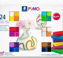 Kinder FIMO Modelliermasse|Modellieren>soft Materialpackung "Basic", 600 g