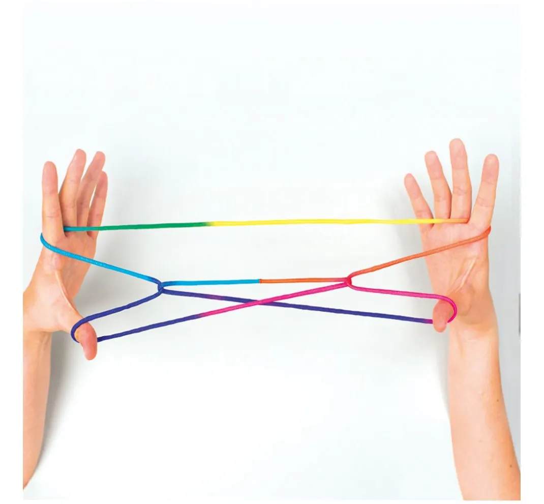 Kinder folia Weitere Geschenkideen Für Kinder>Finger Twist, Regenbogen