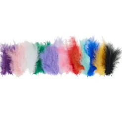 Kinder Rayher Federn|Naturmaterialien>Flauschfedern-Mix