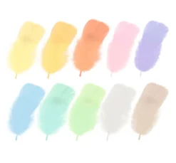 Kinder URSUS Federn|Federn>Flauschfedern-Mix "Pastell"