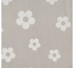 VBS Marktplatz Fleecestoff|Stoff Meterware>Fleece-Stoff "Blumen"