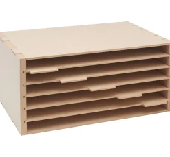 Pronty Crafts Holz, Mdf & Pappmaché>Flexio "Papier-Organizer DIN A4"