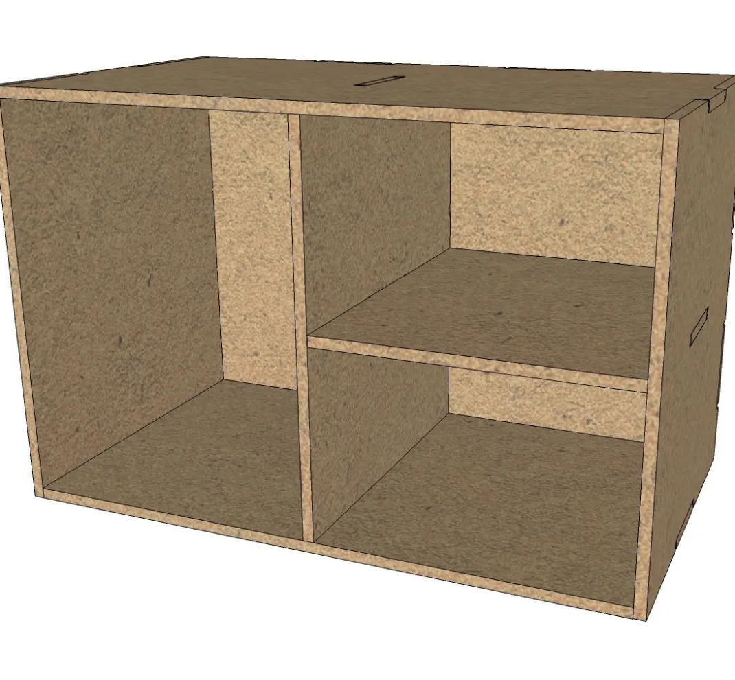 Pronty Crafts Holz, Mdf & Pappmaché>Flexio "Regalbox"