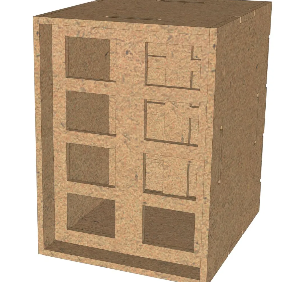 Pronty Crafts Holz, Mdf & Pappmaché>Flexio "Stiftebox"