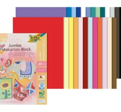Kinder folia Papier|Tonpapier & Fotokarton>Fotokarton Block