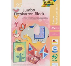 Kinder folia Papier|Tonpapier & Fotokarton>Fotokarton Block