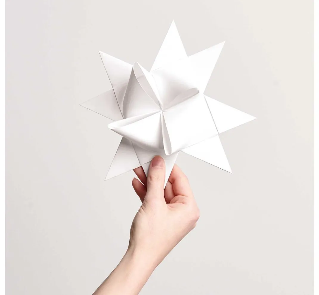 Rico Design Origami & Papier Falten|Papierstreifen>Fröbelsterne XXL