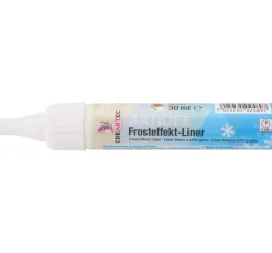 CREARTEC Glitter- Und Schneedeko|Effektfarbe>Frosteffekt-Liner, 30 ml