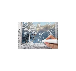 CREARTEC Glitter- Und Schneedeko|Effektfarbe>Frosteffekt-Liner, 30 ml