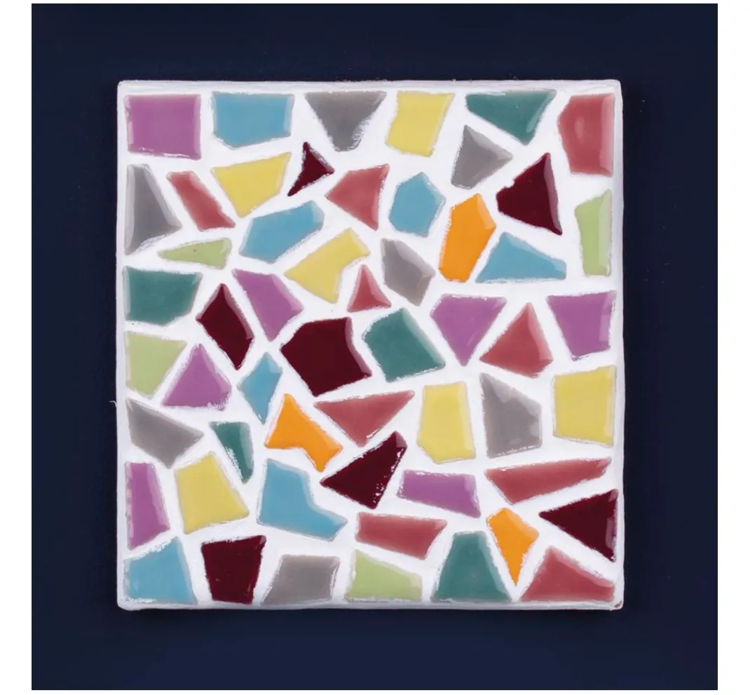 Rayher Mosaik Basteln>Fun Mosaik Ceramica "Regenbogenfarben"
