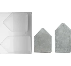 Rayher Gießformen>Gießform "2 Häuser", ca. 13,5 - 16,5 cm