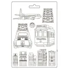 Stamperia Gießformen>Gießform "Art of Travelling", Transports