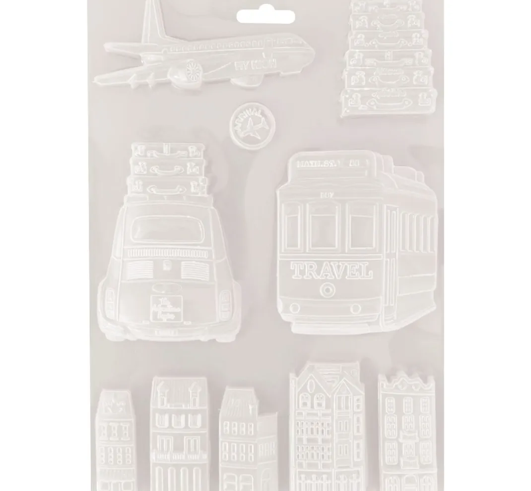 Stamperia Gießformen>Gießform "Art of Travelling", Transports