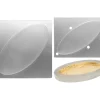 CREARTEC Gießformen>Gießform "Ellipse", 2-teilig