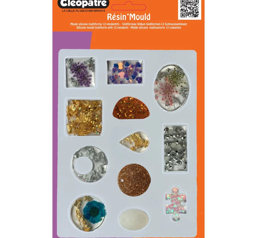 Cléopâtre Schmuck Gießen|Gießformen>Gießform "Schmuck-Design"