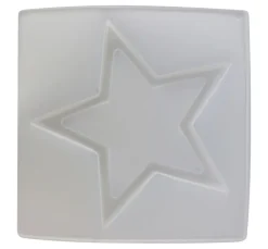 GLOREX Gießformen>Gießform "Sternschale"
