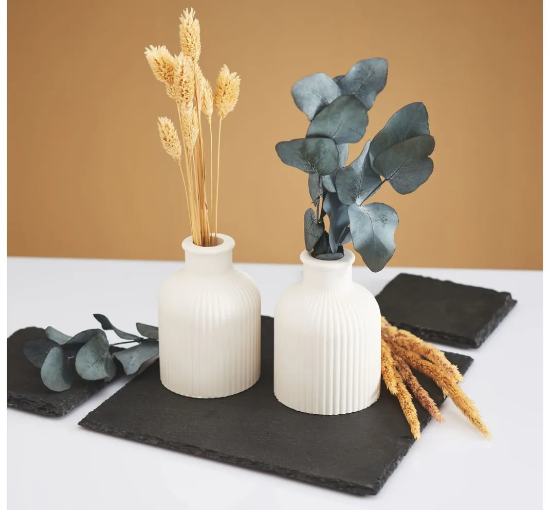 Rayher Gießformen>Gießform "Vase fein geriffelt"