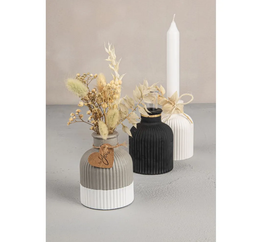 Rayher Gießformen>Gießform "Vase fein geriffelt"