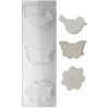 Rayher Seifen-Design|Gießformen>Gießform "Vogel, Schmetterling, Blume"