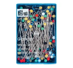 Prym Quilling|Nadeln>Glaskopf-Stecknadeln , 30 mm