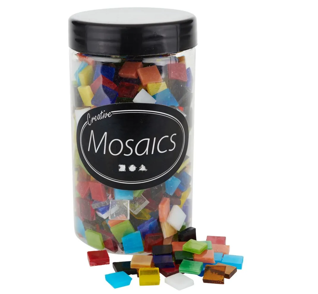 creativ company Mosaik Basteln>Glas-Mosaiksteine "Bunter Mix"