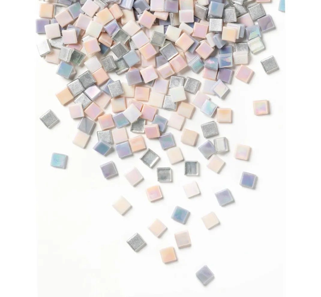 folia Mosaik Basteln>Glas-Mosaiksteine Mix, farbig sortiert
