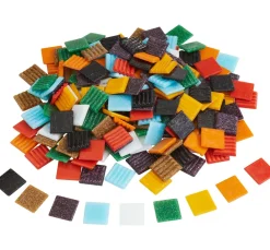 GLOREX Mosaik Basteln>Glas-Mosaiksteine "Multicolor"