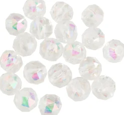 PRACHT Glasperlen>Glasschliffperle Rund, 6 mm