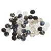 PRACHT Glasperlen|Perlensterne>Glasschliffperlen, 8 mm, 45 Stück
