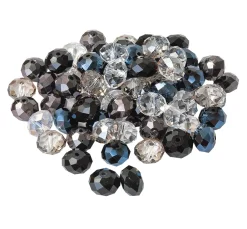 PRACHT Glasperlen|Perlensterne>Glasschliffperlen, 10 mm, 35 Stück