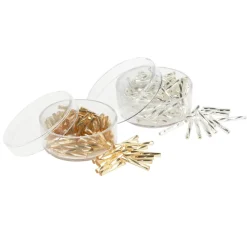 PRACHT Perlensterne|Glasperlen>Glasstifte twisted, 15 mm
