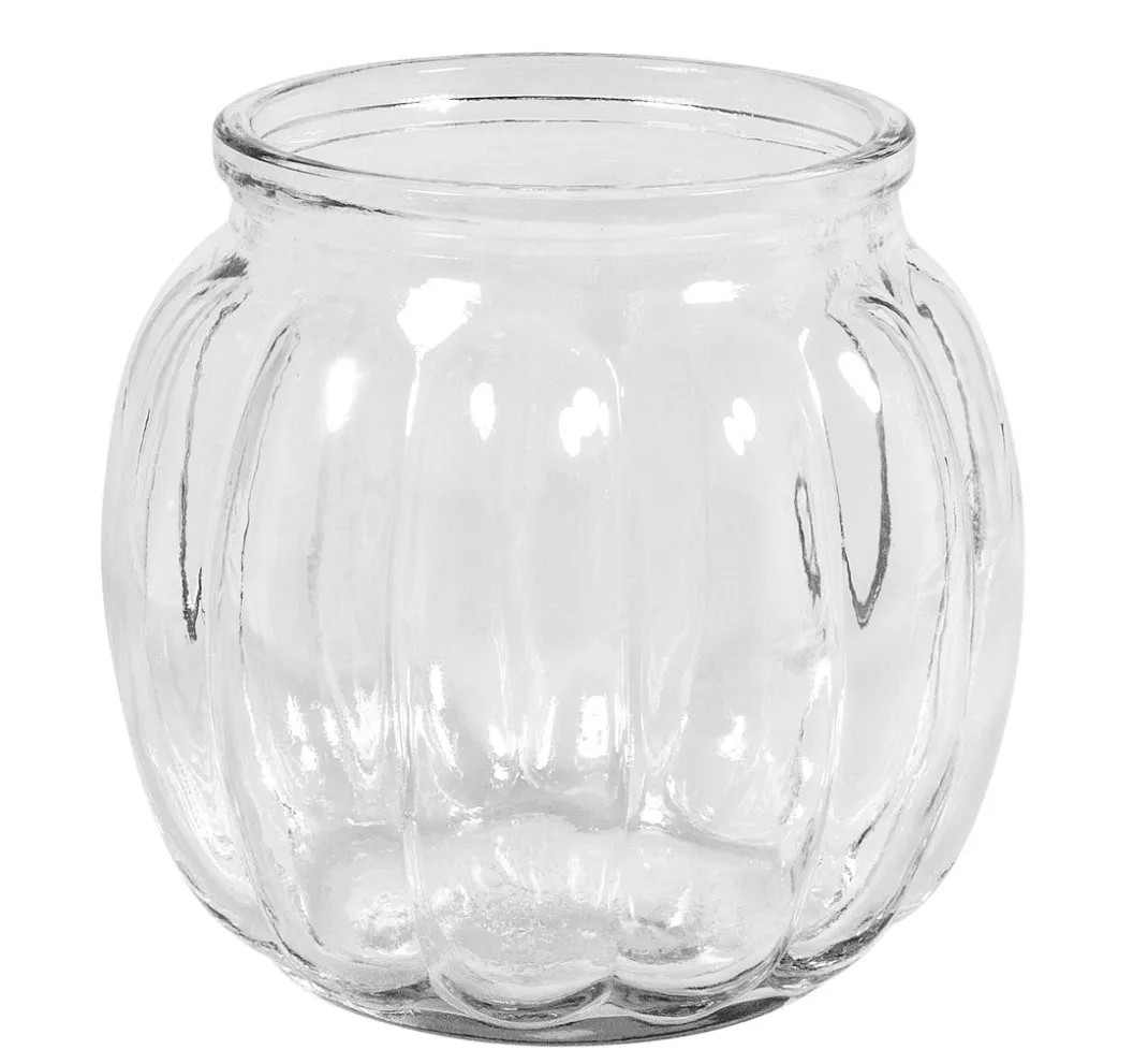 Rayher Gefäße|Glasgravur>Glasvase mit Rillen